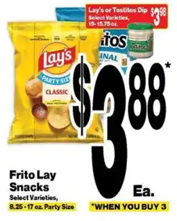 Super Saver Frito Lay Snacks offer