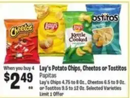 Food City Lay's Potato Chips, Cheetos or Tostitos offer
