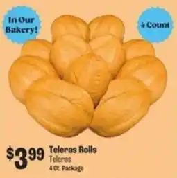 Food City Teleras Rolls offer