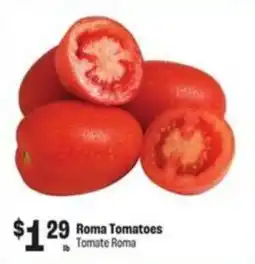 Food City Roma Tomatoes offer