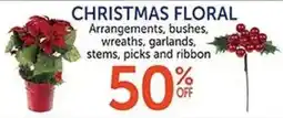 Hobby Lobby Christmas Floral offer