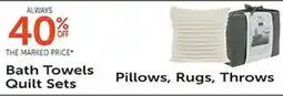 Hobby Lobby Bath Towels Quilt Sets offer