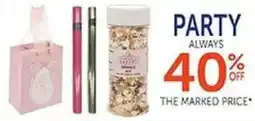 Hobby Lobby Party Always offer