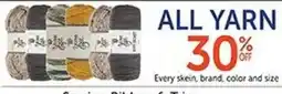 Hobby Lobby All Yarn offer