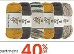 Hobby Lobby Department 40% Off offer