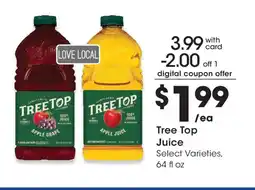 QFC Tree Top Juice offer