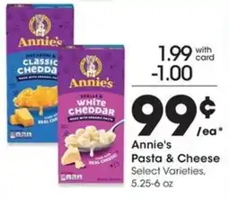 QFC Annie's Pasta & Cheese offer