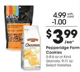 QFC Pepperidge Farm Cookies offer