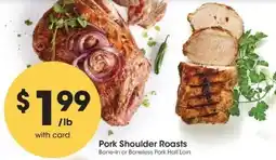 QFC Pork Shoulder Roasts offer