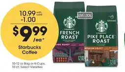 QFC Starbucks Coffee offer