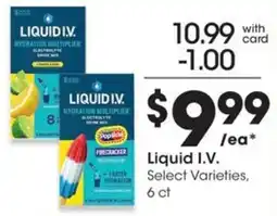 QFC Liquid I.V. Hydration Multiplier offer