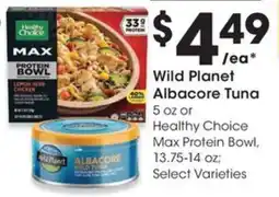 QFC Healthy Choice Max Protein Bowl offer