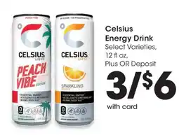 QFC Celsius Energy Drink offer