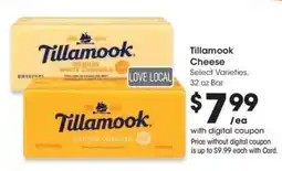 QFC Tillamook cheese offer
