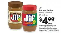 QFC Jif Peanut Butter offer