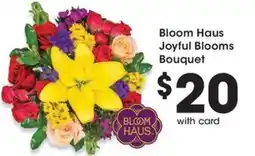 QFC Bloom Haus Joyful Blooms Bouquet offer