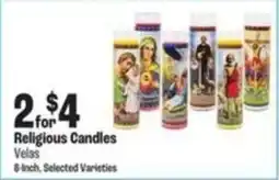 Food City Religious Candles offer
