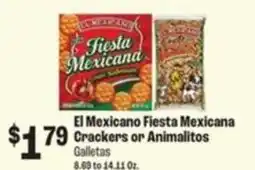 Food City El Mexicano Fiesta Mexicana Crackers or Animalitos offer