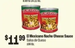 Food City El Mexicano nacho cheese sauce offer