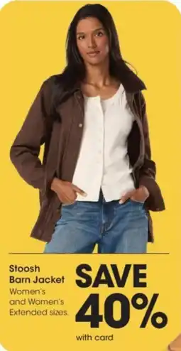 Kroger Stoosh Barn Jacket offer