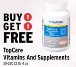 Brookshire's TopCare Vitamins And Supplements offer