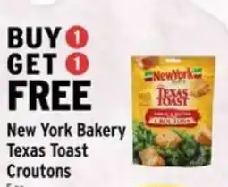 Brookshire's New York Bakery Texas Toast Croutons offer