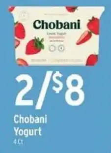 Brookshire's Chobani Yogurt offer