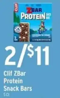 Brookshire's Clif ZBar Protein Snack Bars offer