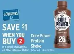 Brookshire's Fairlife Core Power Protein Shake offer
