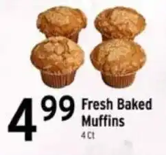 Brookshire's Fresh Baked Muffins offer