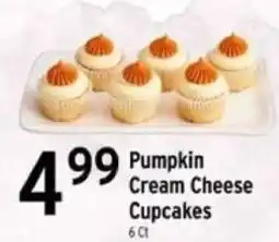 Brookshire's Pumpkin Cream Cheese Cupcakes offer