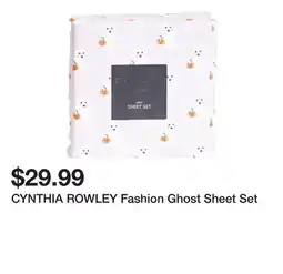 Marshalls CYNTHIA ROWLEY Fashion Ghost Sheet Set offer