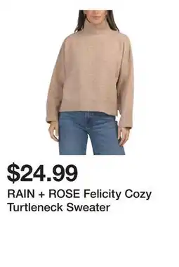 Marshalls RAIN + ROSE Felicity Cozy Turtleneck Sweater offer