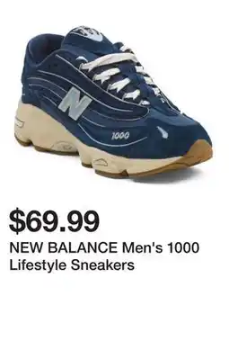 Marshalls NEW BALANCE Men's 1000 Lifestyle Sneakers offer