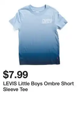 Marshalls LEVIS Little Boys Ombre Short Sleeve Tee offer