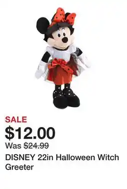 Marshalls DISNEY 22in Halloween Witch Greeter offer