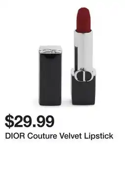 Marshalls DIOR Couture Velvet Lipstick offer