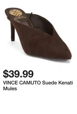 Marshalls VINCE CAMUTO Suede Kenati Mules offer