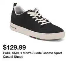 Marshalls PAUL SMITH Men's Suede Cosmo Sport Casual Shoes offer
