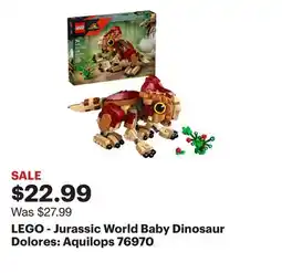 Best Buy LEGO - Jurassic World Baby Dinosaur Dolores: Aquilops 76970 offer