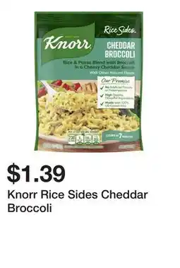 Wegmans Knorr Rice Sides Cheddar Broccoli offer