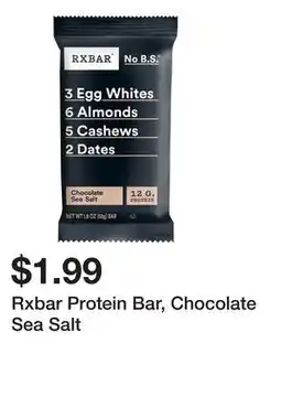 Wegmans Rxbar Protein Bar, Chocolate Sea Salt offer