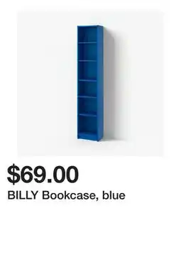 Ikea BILLY Bookcase, blue offer