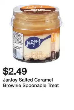 Wegmans JarJoy Salted Caramel Brownie Spoonable Treat offer