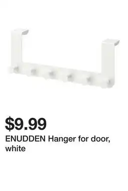 Ikea ENUDDEN Hanger for door, white offer