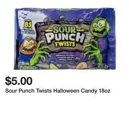 Five Below Sour Punch Twists Halloween Candy 18oz offer