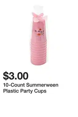Five Below 10-Count Summerween Plastic Party Cups offer
