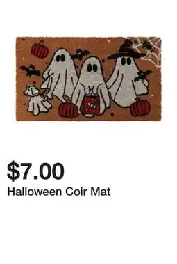 Five Below Halloween Coir Mat offer