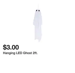 Five Below Hanging LED Ghost 2ft offer