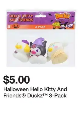 Five Below Halloween Hello Kitty And Friends Duckz 3-Pack offer